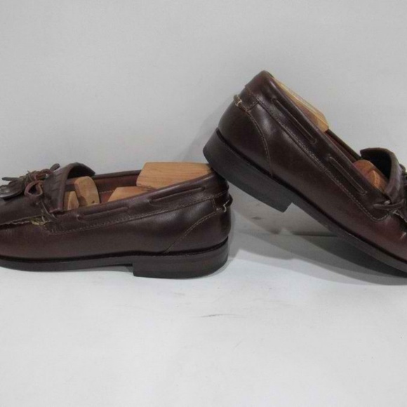 JOHNSTON & MURPHY Sz 10.5 Brown Loafers B6 B22 main image 4
